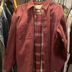Vintage LL Bean Button Up Jacket Mens Large